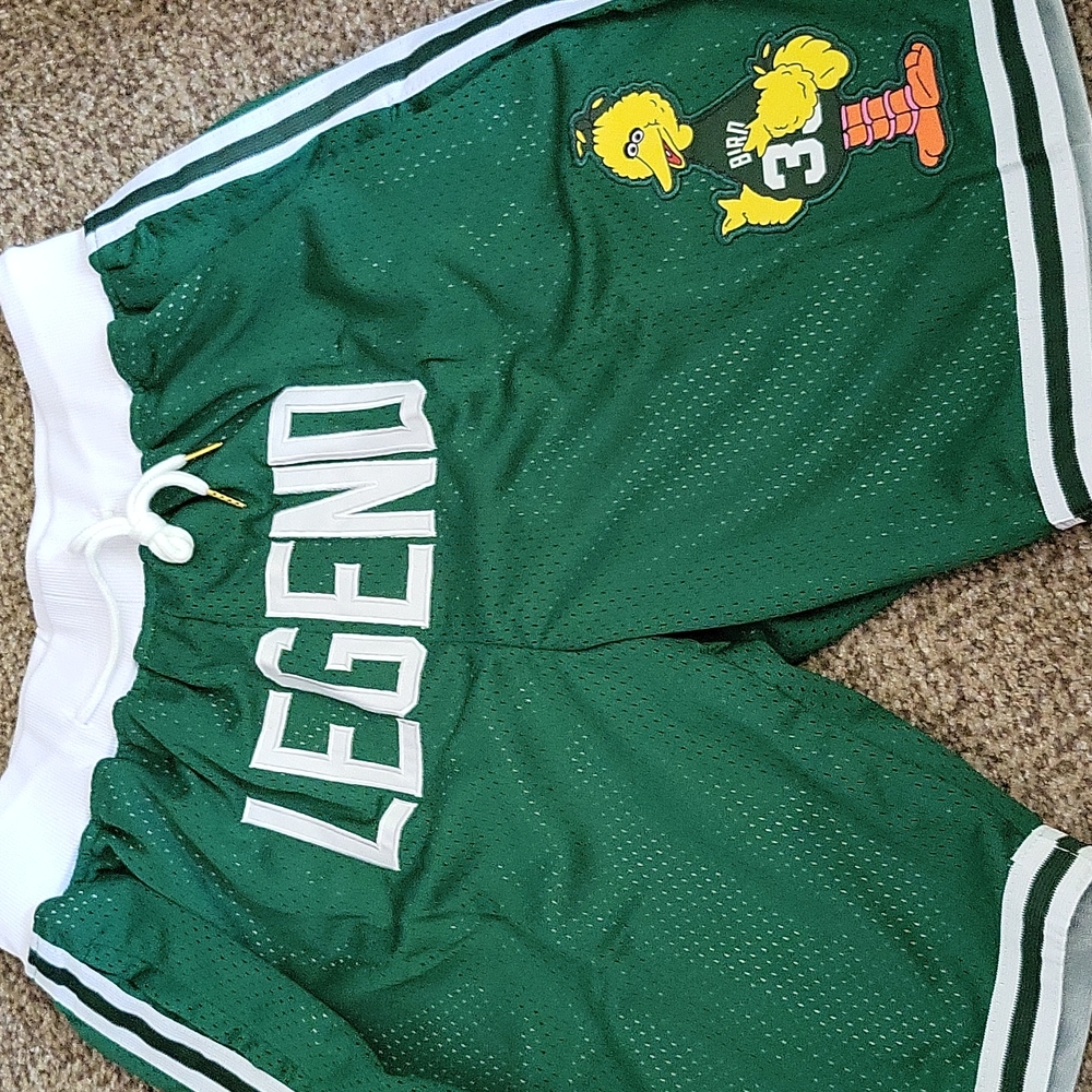 Boston Celtics Legend Bird Basketball Shorts 🏀